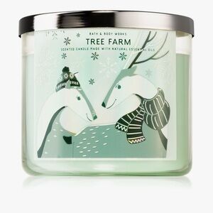NWT! Bath & Body Works Tree Farm Candle